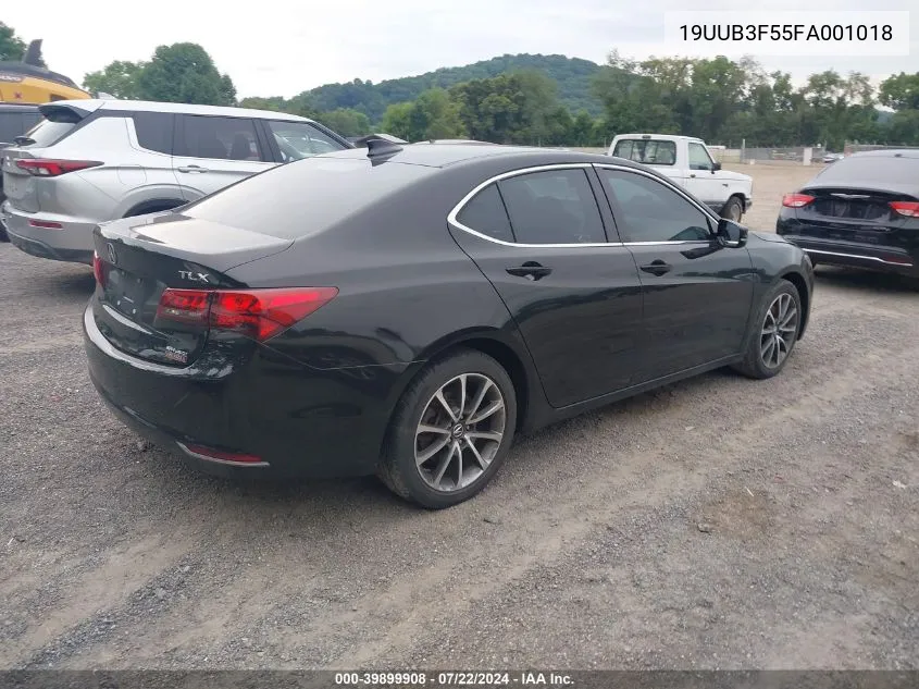 2015 Acura Tlx V6 Tech VIN: 19UUB3F55FA001018 Lot: 39899908