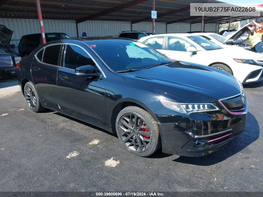 19UUB2F75FA022608 2015 Acura Tlx V6 Advance