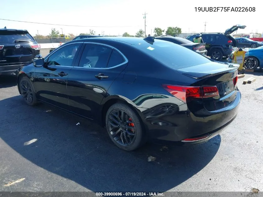 19UUB2F75FA022608 2015 Acura Tlx V6 Advance