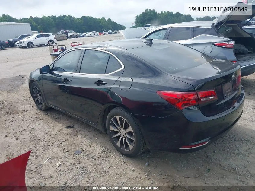 19UUB1F31FA010849 2015 Acura Tlx