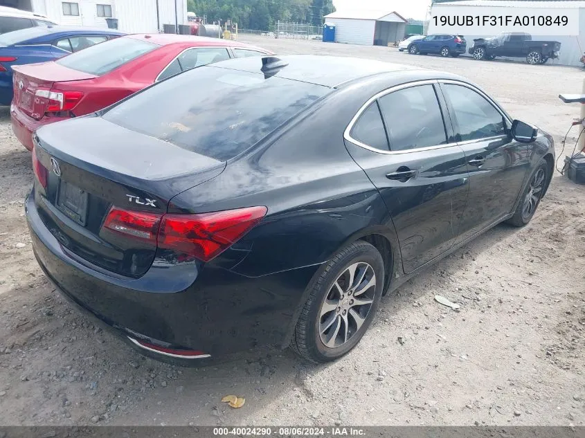 19UUB1F31FA010849 2015 Acura Tlx