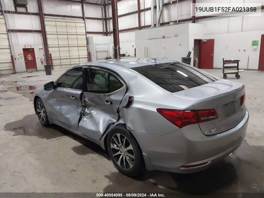 19UUB1F52FA021358 2015 Acura Tlx Tech