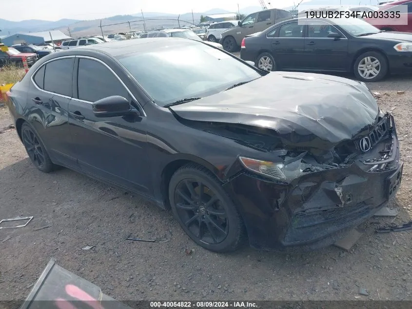 19UUB2F34FA003335 2015 Acura Tlx V6