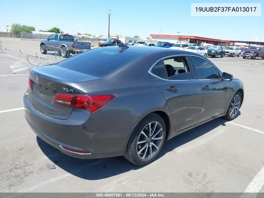 2015 Acura Tlx V6 VIN: 19UUB2F37FA013017 Lot: 40087501