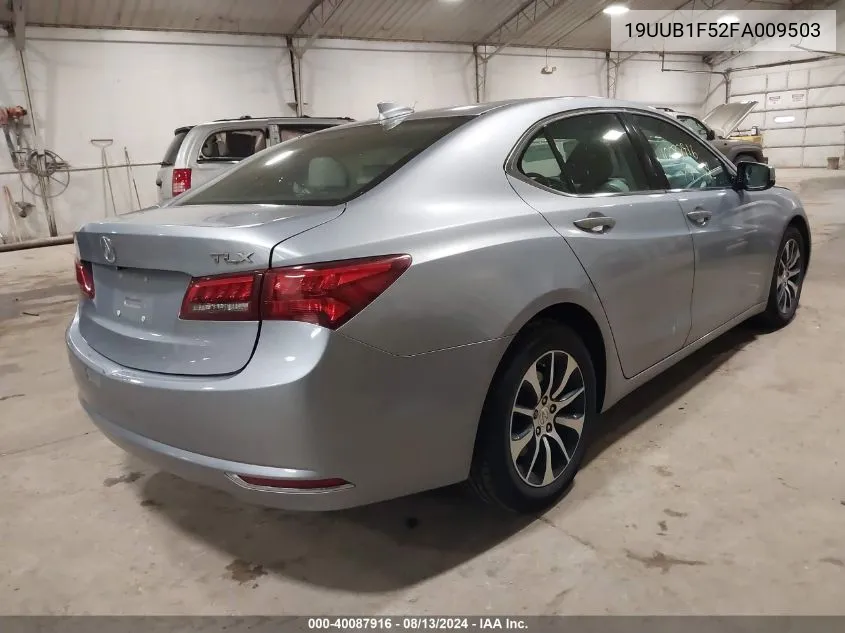 2015 Acura Tlx Tech VIN: 19UUB1F52FA009503 Lot: 40087916