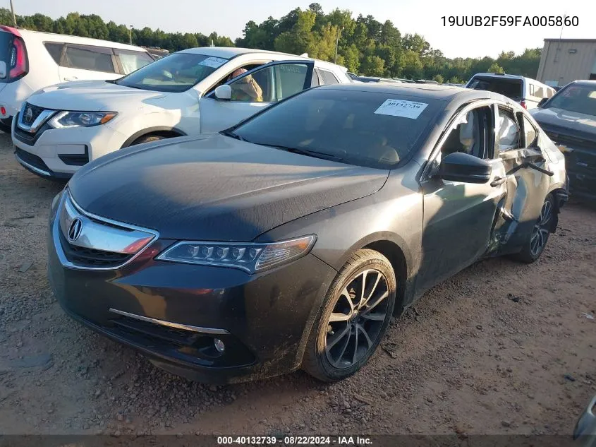 2015 Acura Tlx V6 Tech VIN: 19UUB2F59FA005860 Lot: 40132739