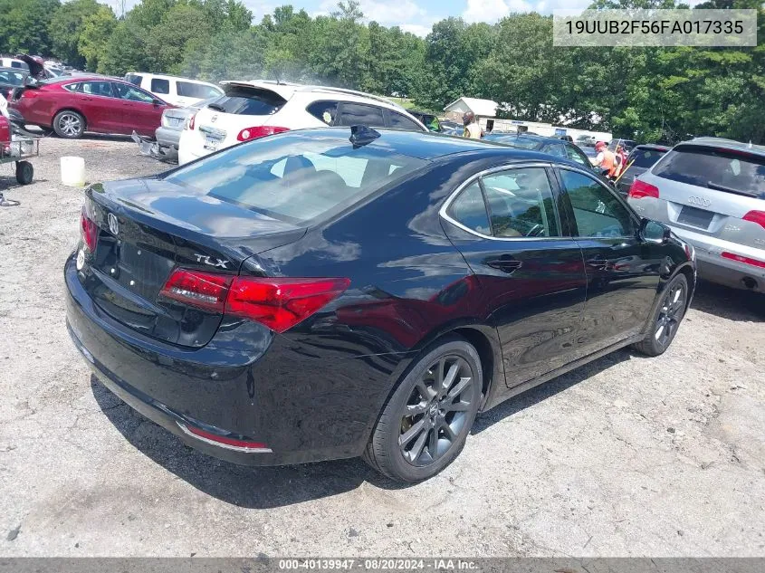 2015 Acura Tlx V6 Tech VIN: 19UUB2F56FA017335 Lot: 40139947