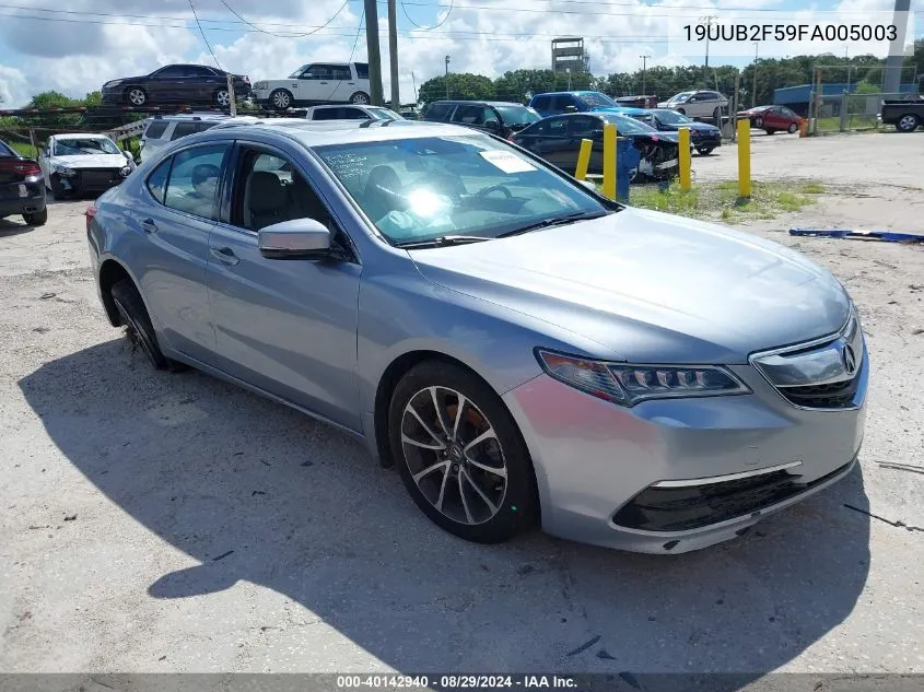 19UUB2F59FA005003 2015 Acura Tlx V6 Tech