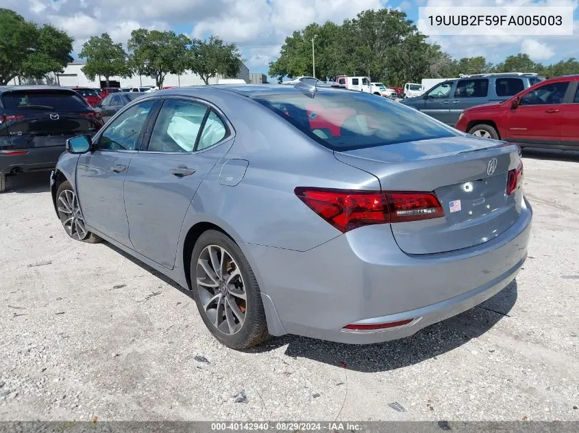 19UUB2F59FA005003 2015 Acura Tlx V6 Tech