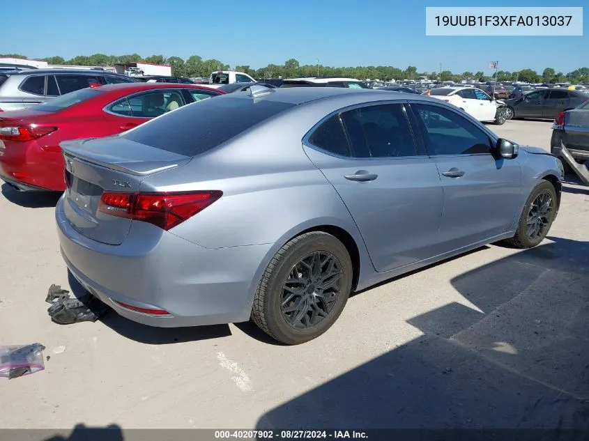 2015 Acura Tlx VIN: 19UUB1F3XFA013037 Lot: 40207902