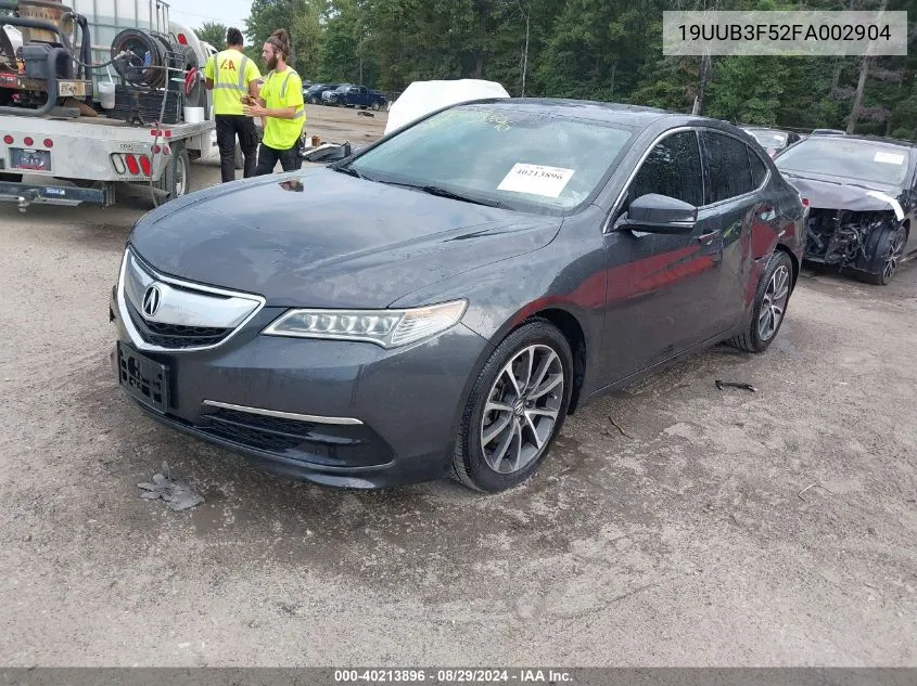 2015 Acura Tlx V6 Tech VIN: 19UUB3F52FA002904 Lot: 40213896