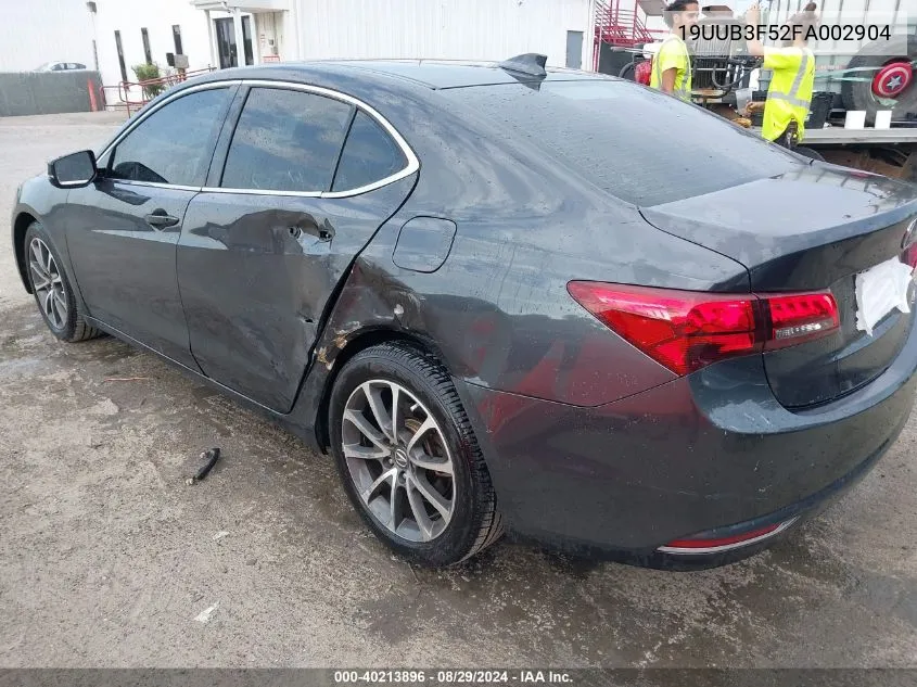 2015 Acura Tlx V6 Tech VIN: 19UUB3F52FA002904 Lot: 40213896