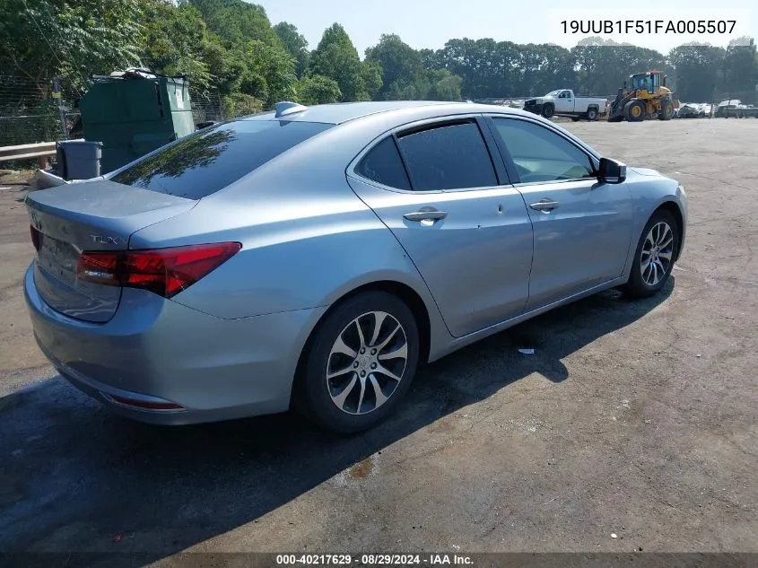 19UUB1F51FA005507 2015 Acura Tlx Tech