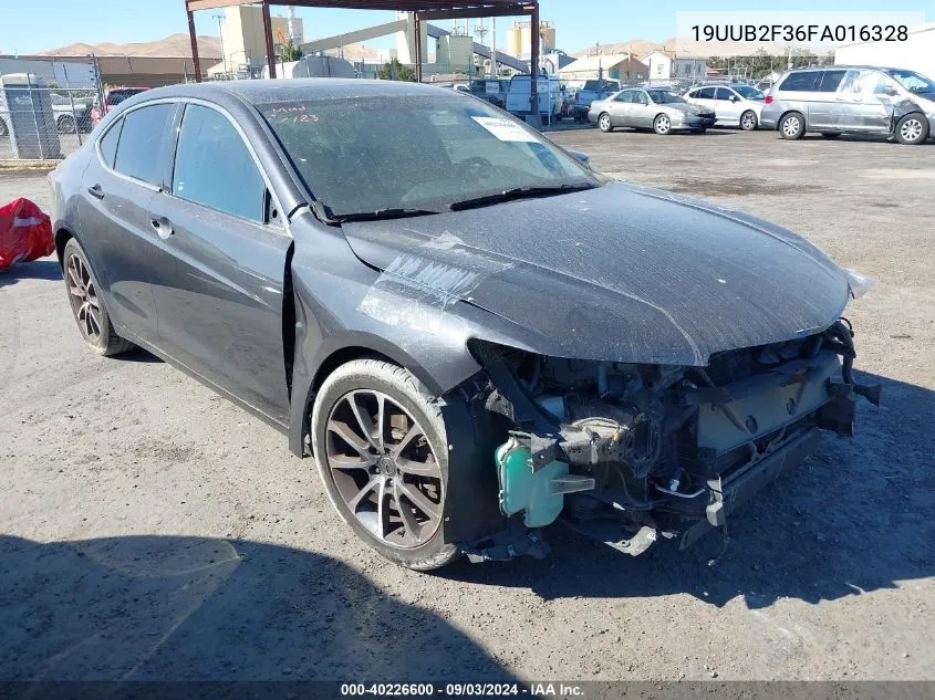 19UUB2F36FA016328 2015 Acura Tlx V6