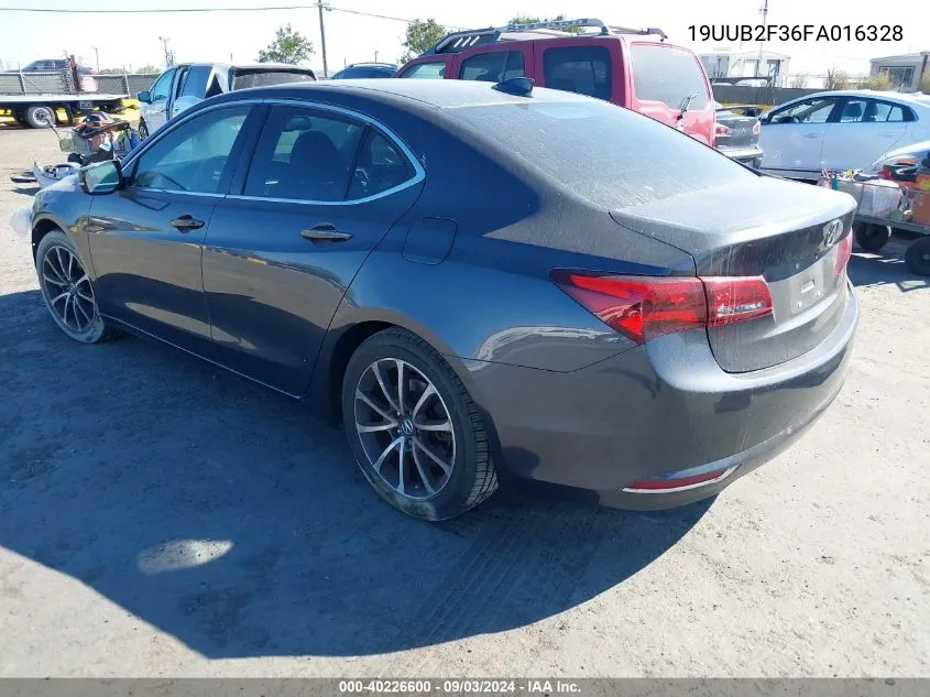 19UUB2F36FA016328 2015 Acura Tlx V6