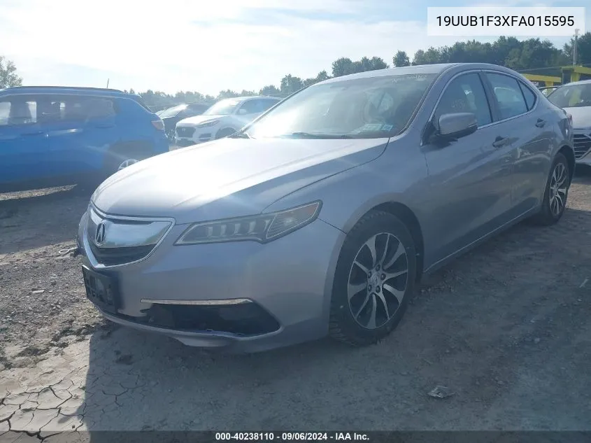 2015 Acura Tlx VIN: 19UUB1F3XFA015595 Lot: 40238110