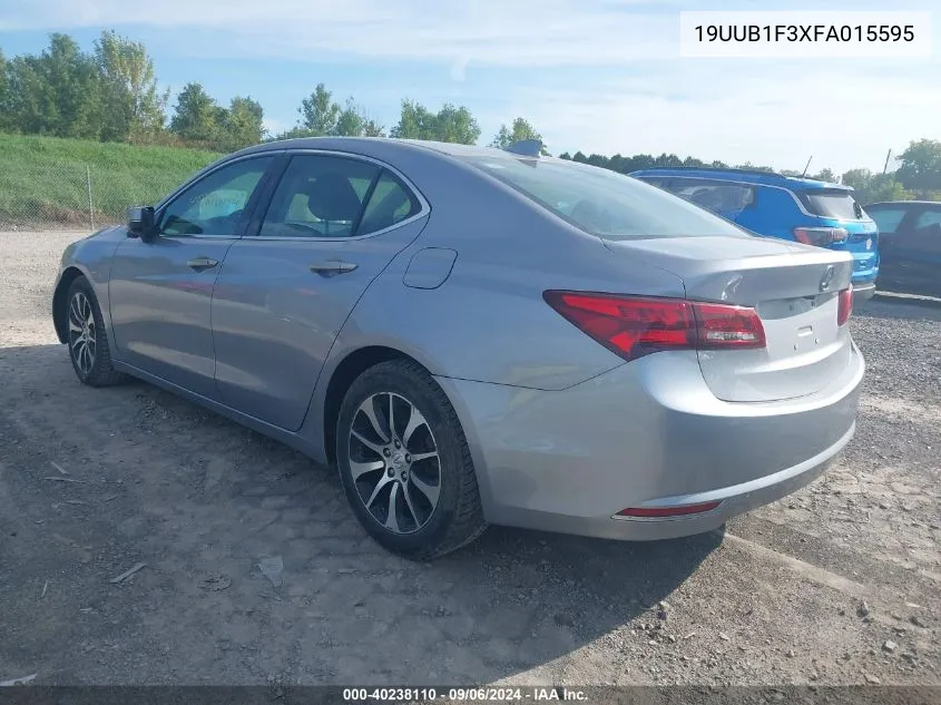 2015 Acura Tlx VIN: 19UUB1F3XFA015595 Lot: 40238110