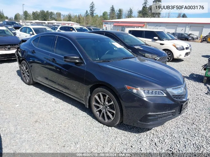 2015 Acura Tlx Tech VIN: 19UUB3F50FA003176 Lot: 40301710