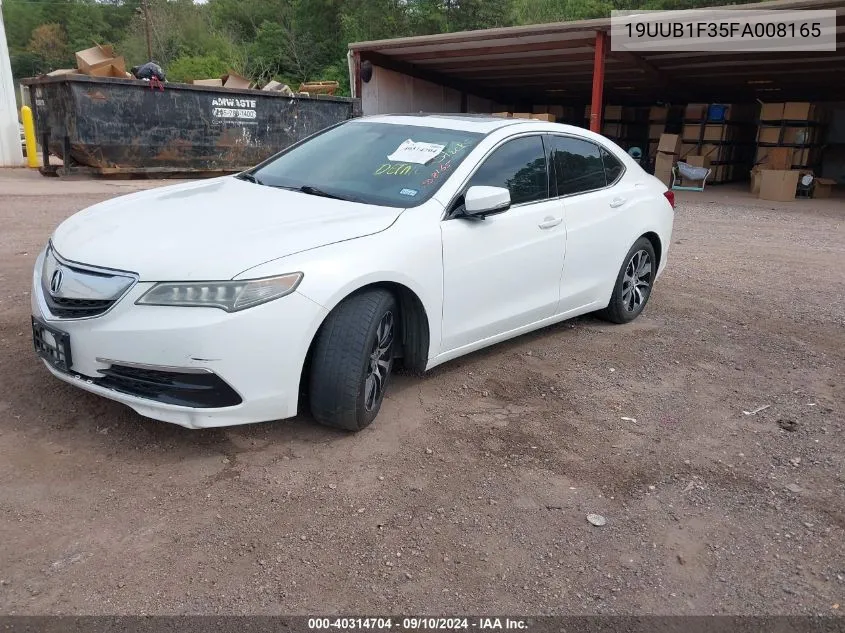 2015 Acura Tlx VIN: 19UUB1F35FA008165 Lot: 40314704