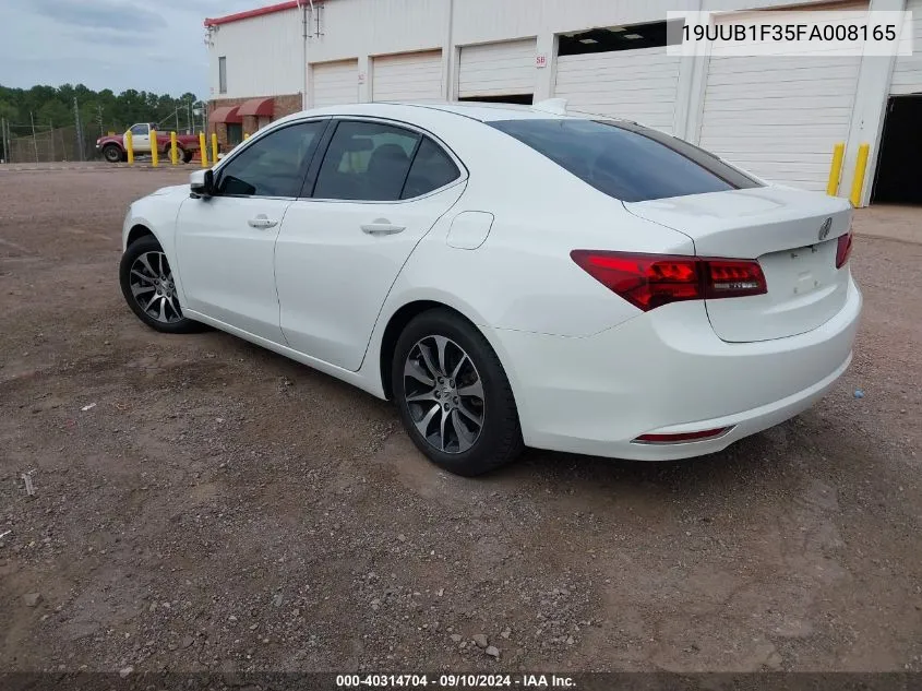 2015 Acura Tlx VIN: 19UUB1F35FA008165 Lot: 40314704