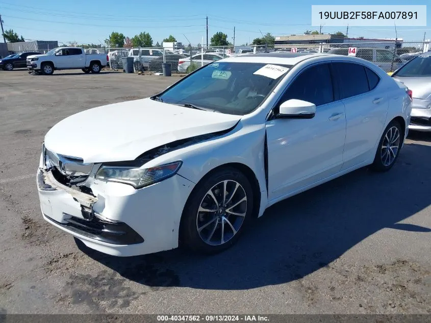 2015 Acura Tlx Tech VIN: 19UUB2F58FA007891 Lot: 40347562