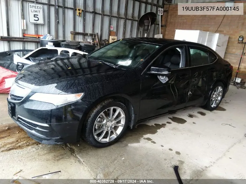 2015 Acura Tlx V6 Tech VIN: 19UUB3F57FA000145 Lot: 40352728