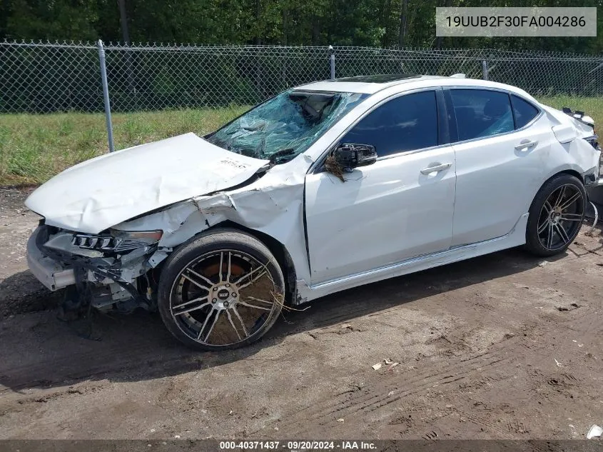 2015 Acura Tlx V6 VIN: 19UUB2F30FA004286 Lot: 40371437