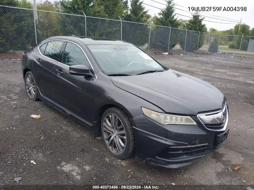 2015 Acura Tlx Tech VIN: 19UUB2F59FA004398 Lot: 40373486