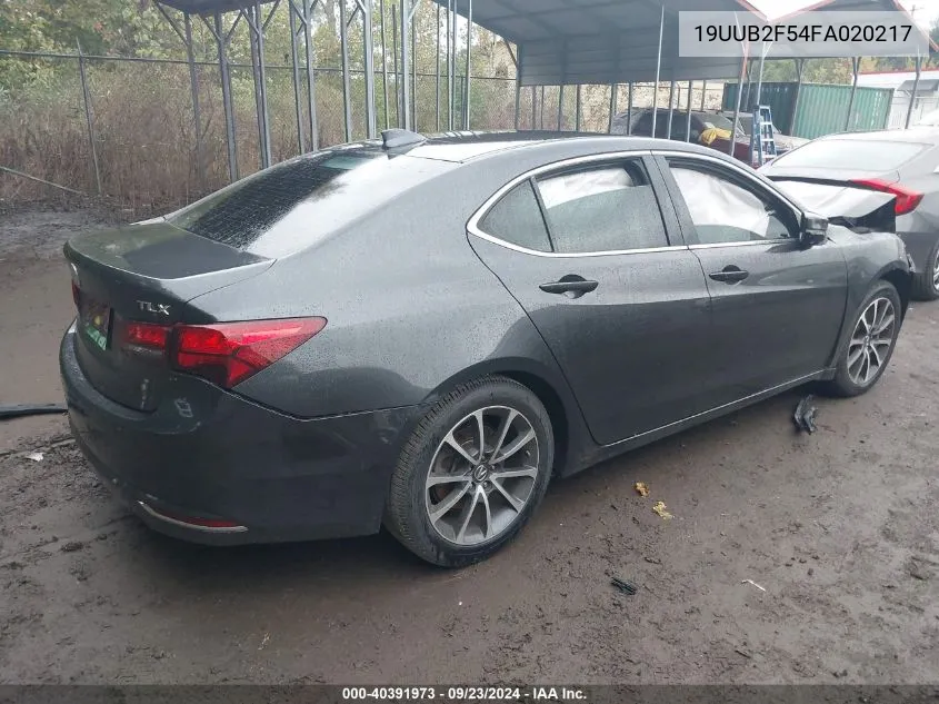 2015 Acura Tlx V6 Tech VIN: 19UUB2F54FA020217 Lot: 40391973