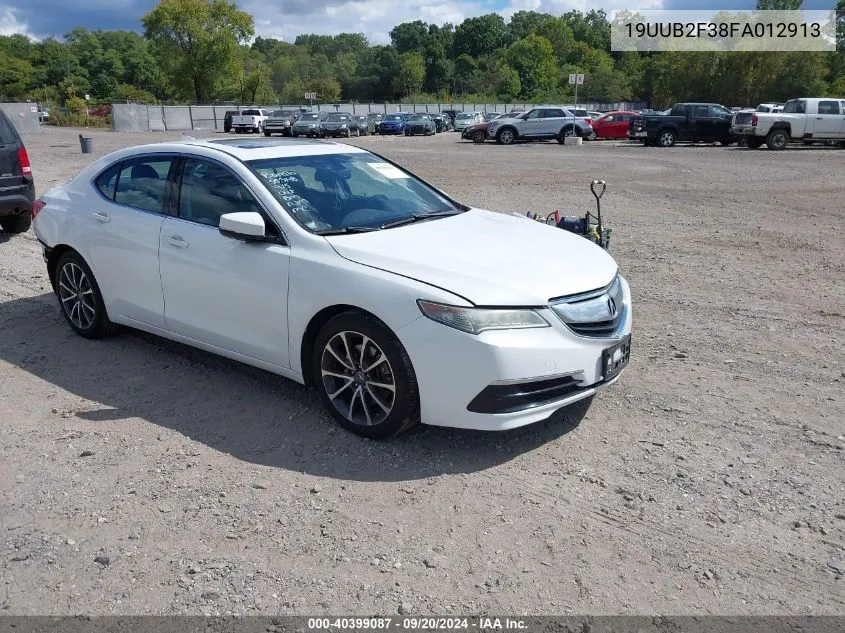 2015 Acura Tlx V6 VIN: 19UUB2F38FA012913 Lot: 40399087