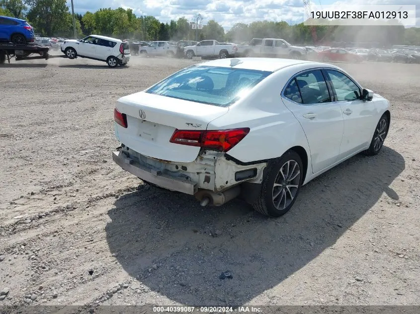 2015 Acura Tlx V6 VIN: 19UUB2F38FA012913 Lot: 40399087