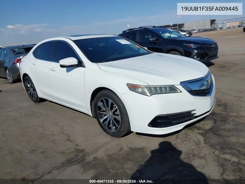 2015 Acura Tlx VIN: 19UUB1F35FA009445 Lot: 40471335