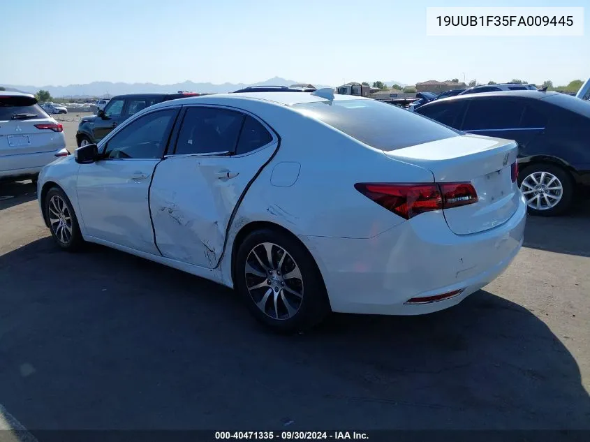 2015 Acura Tlx VIN: 19UUB1F35FA009445 Lot: 40471335