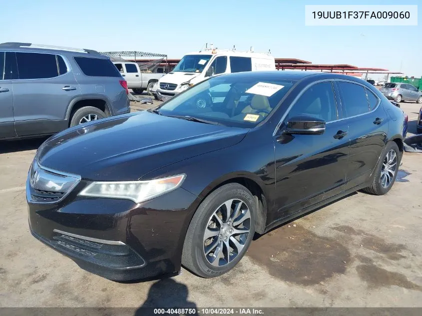 2015 Acura Tlx VIN: 19UUB1F37FA009060 Lot: 40488750