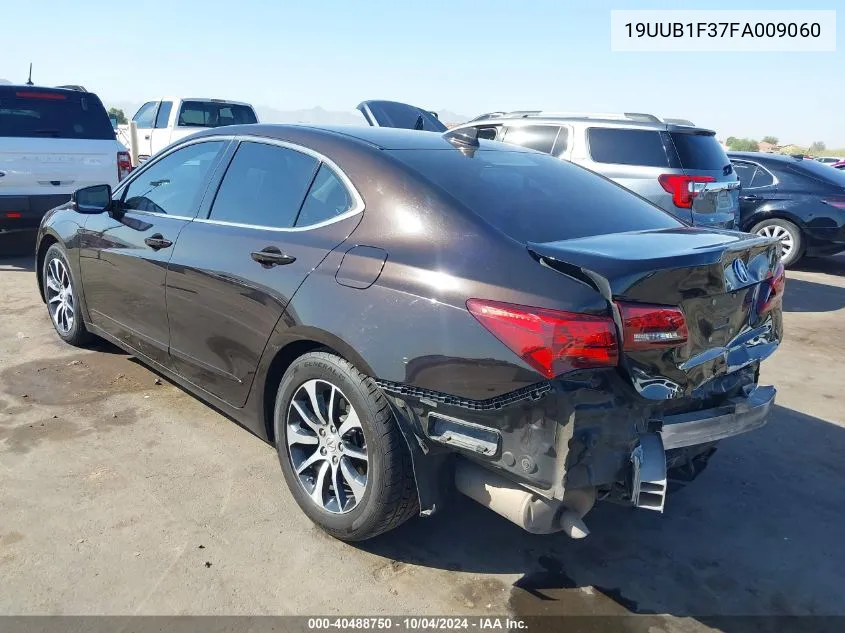 2015 Acura Tlx VIN: 19UUB1F37FA009060 Lot: 40488750