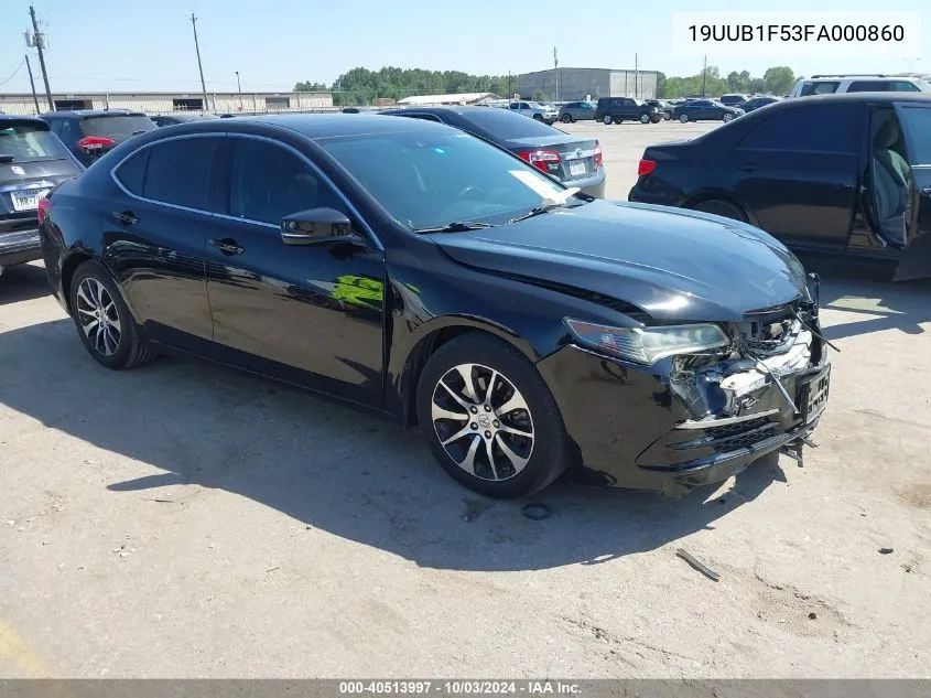 2015 Acura Tlx Tech VIN: 19UUB1F53FA000860 Lot: 40513997