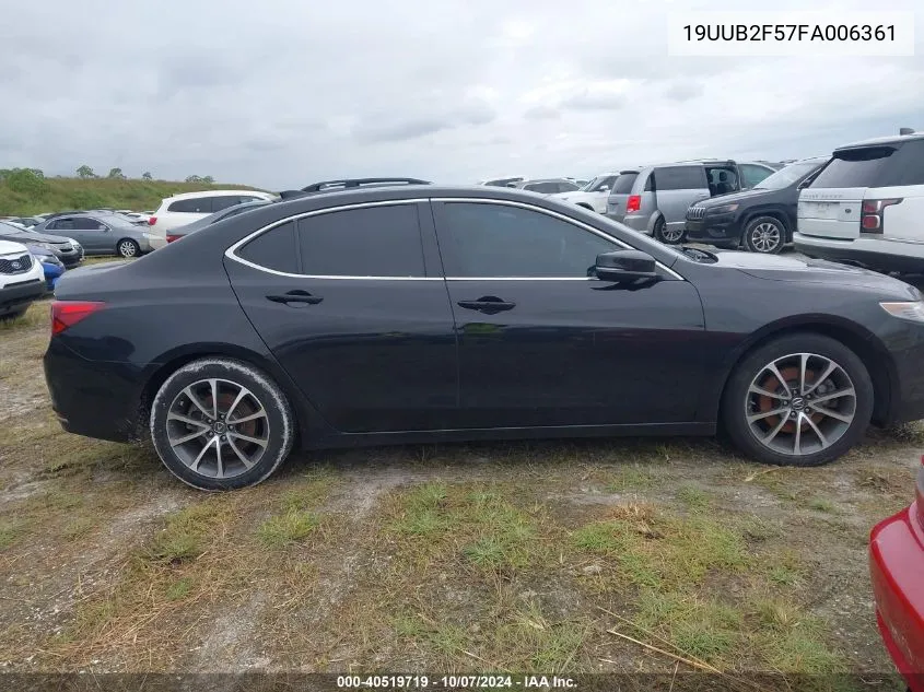 2015 Acura Tlx Tech VIN: 19UUB2F57FA006361 Lot: 40519719