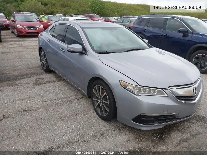 2015 Acura Tlx V6 VIN: 19UUB2F36FA006009 Lot: 40540981