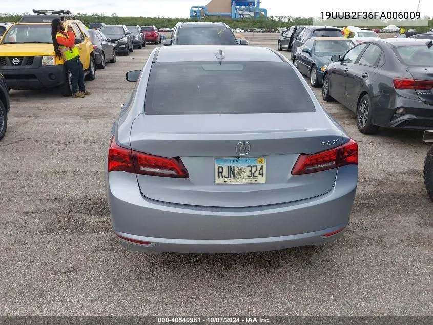 2015 Acura Tlx V6 VIN: 19UUB2F36FA006009 Lot: 40540981