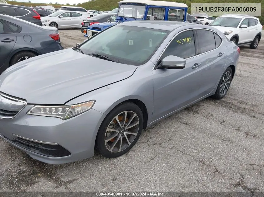 2015 Acura Tlx V6 VIN: 19UUB2F36FA006009 Lot: 40540981