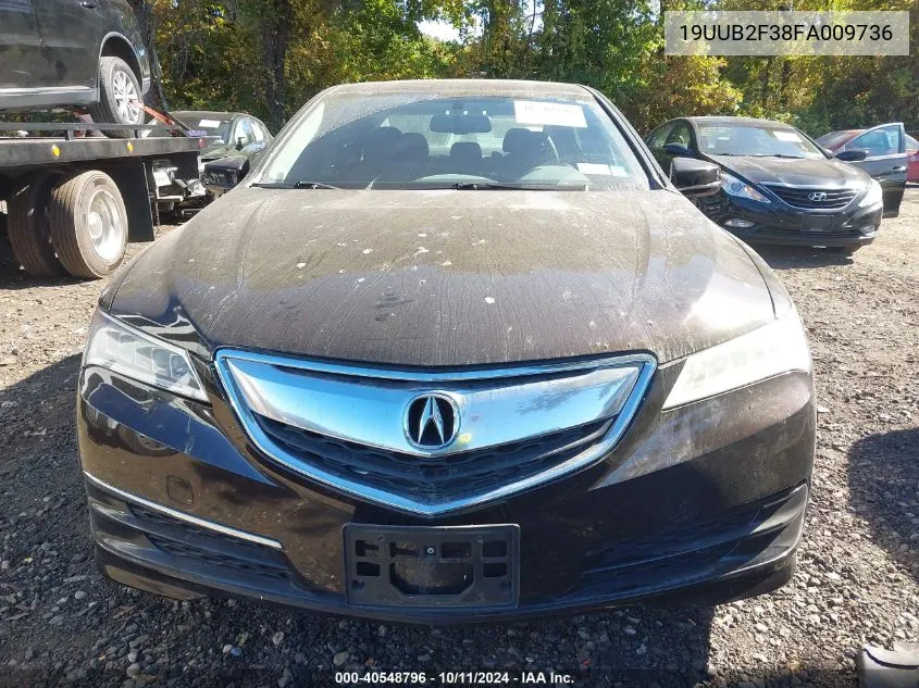 2015 Acura Tlx V6 VIN: 19UUB2F38FA009736 Lot: 40548796