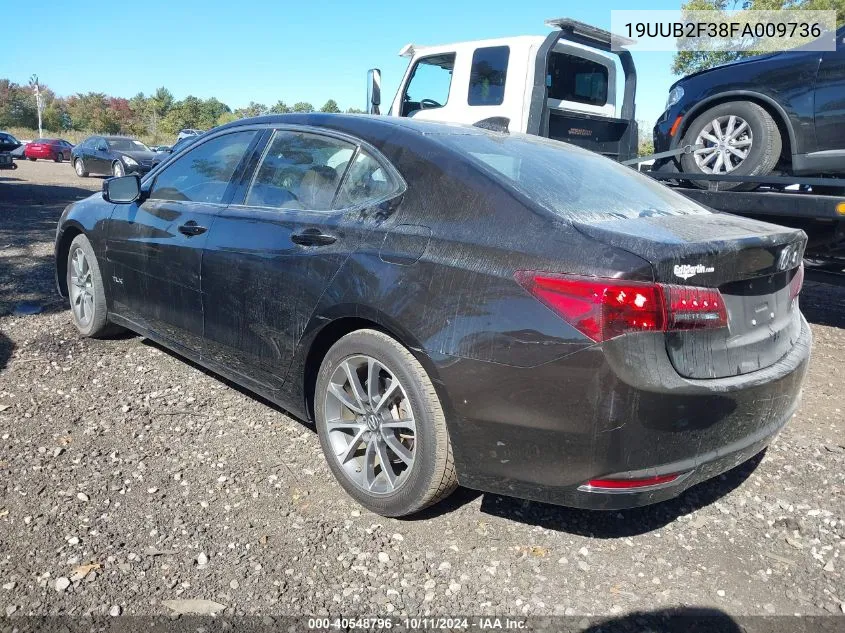 2015 Acura Tlx V6 VIN: 19UUB2F38FA009736 Lot: 40548796