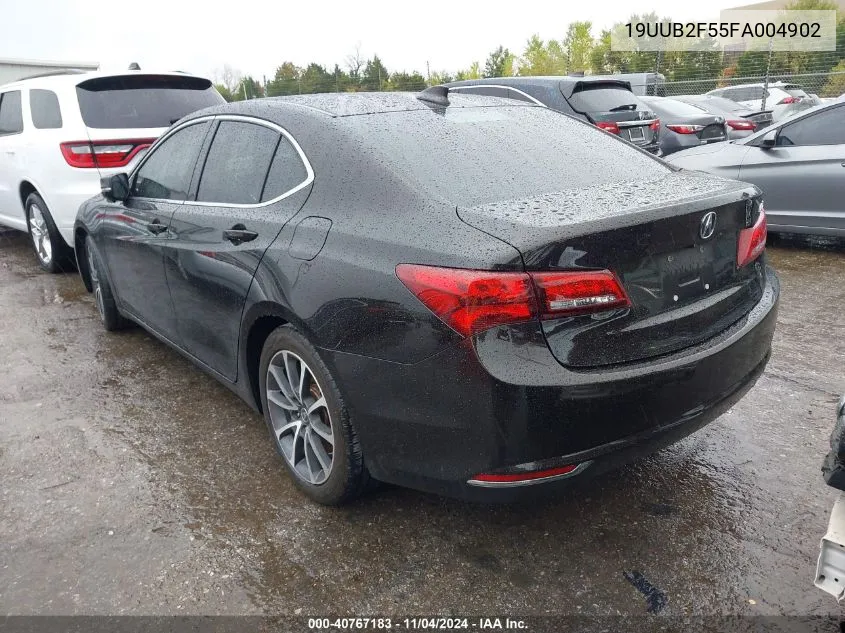 2015 Acura Tlx V6 Tech VIN: 19UUB2F55FA004902 Lot: 40767183