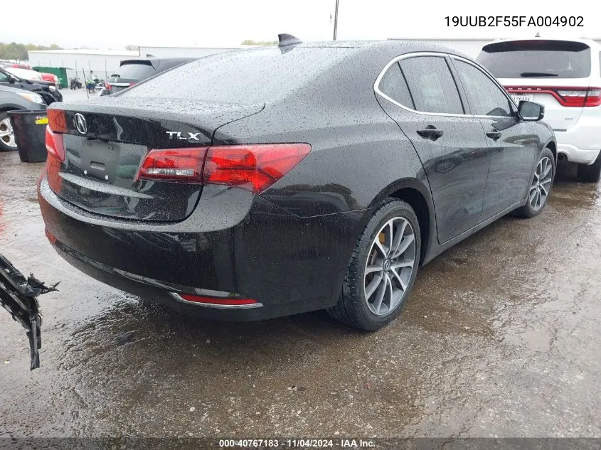 2015 Acura Tlx V6 Tech VIN: 19UUB2F55FA004902 Lot: 40767183