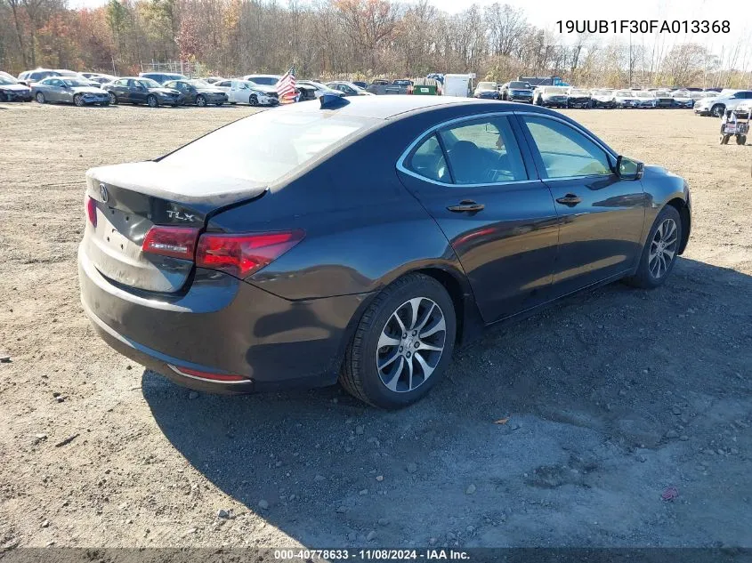 2015 Acura Tlx VIN: 19UUB1F30FA013368 Lot: 40778633