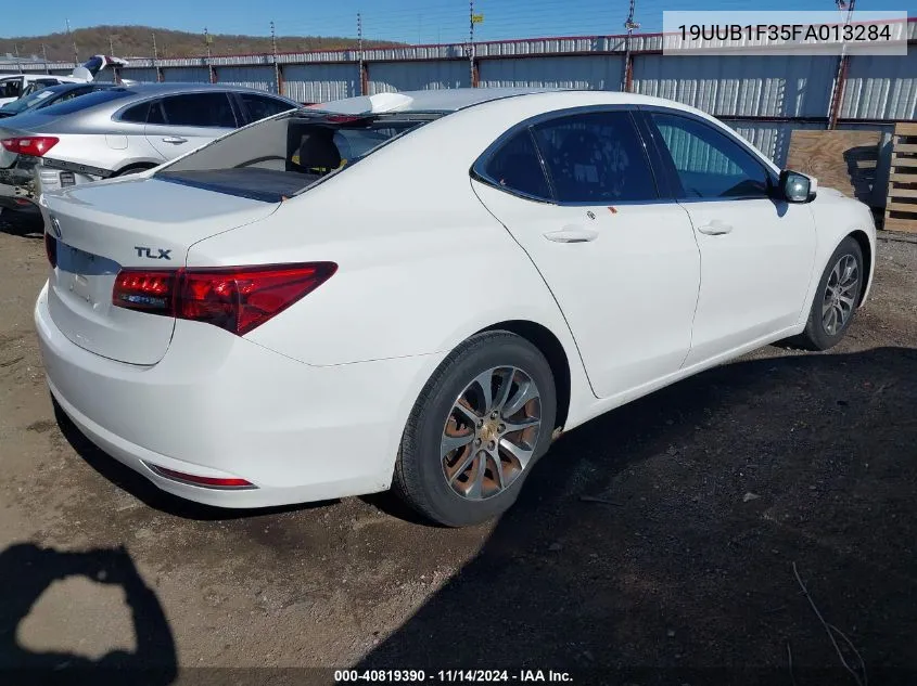 2015 Acura Tlx VIN: 19UUB1F35FA013284 Lot: 40819390