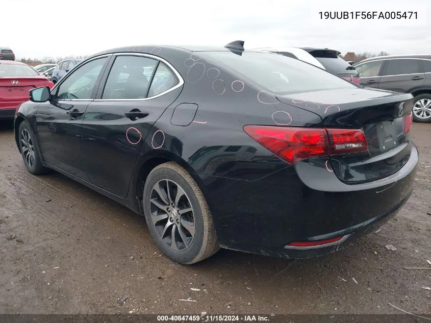 2015 Acura Tlx Tech VIN: 19UUB1F56FA005471 Lot: 40847459