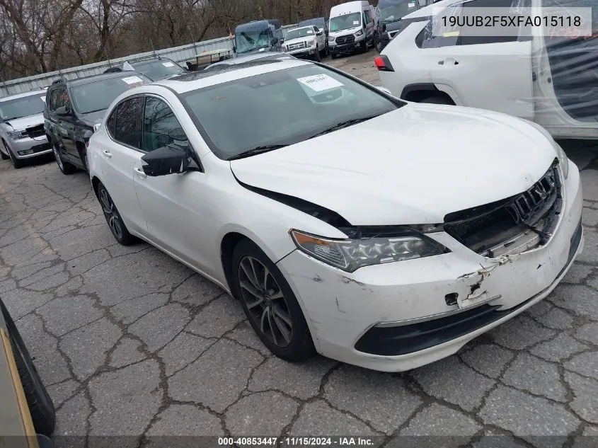 2015 Acura Tlx V6 Tech VIN: 19UUB2F5XFA015118 Lot: 40853447