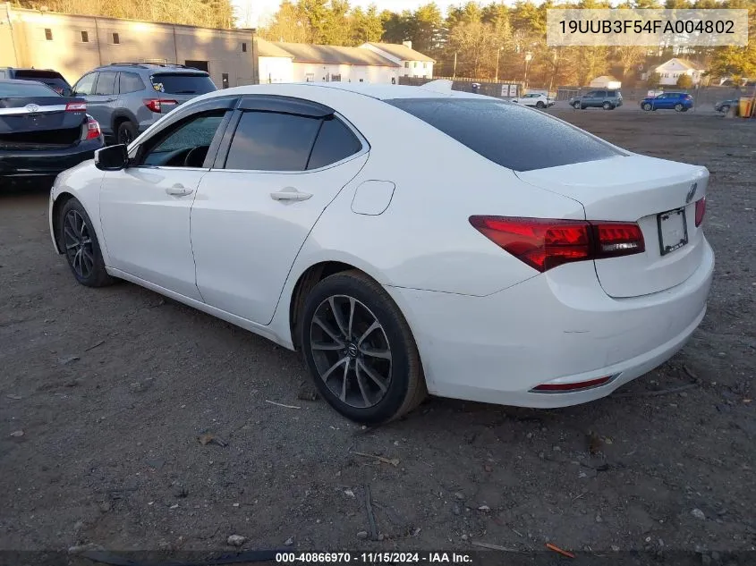 2015 Acura Tlx V6 Tech VIN: 19UUB3F54FA004802 Lot: 40866970