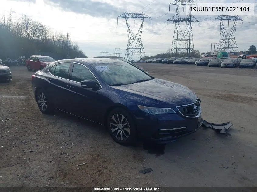 2015 Acura Tlx Tech VIN: 19UUB1F55FA021404 Lot: 40903801